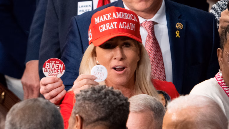 Trump says he would 'love to see' Marjorie Taylor Greene return to politics