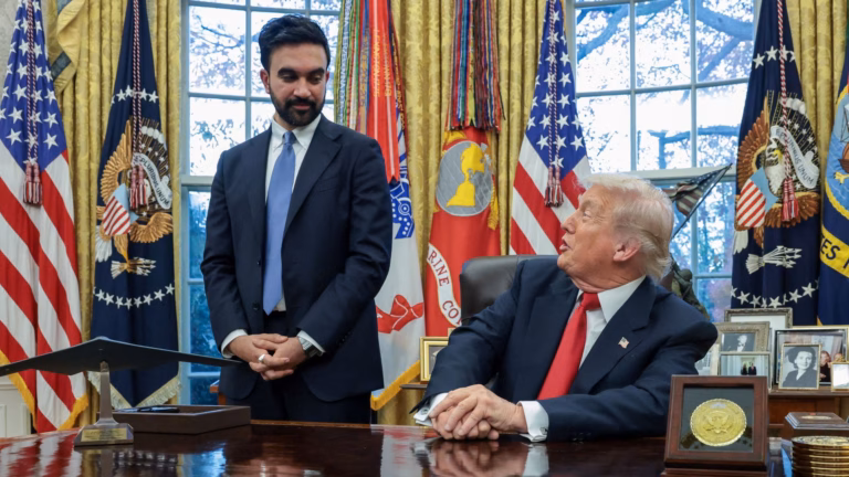 Anyone expecting a showdown when Trump met Mamdani got a pretty big surprise