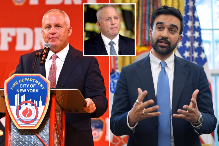 FDNY boss who resigned after Zohran Mamdani election claims mayor-elect hasn’t contacted dept