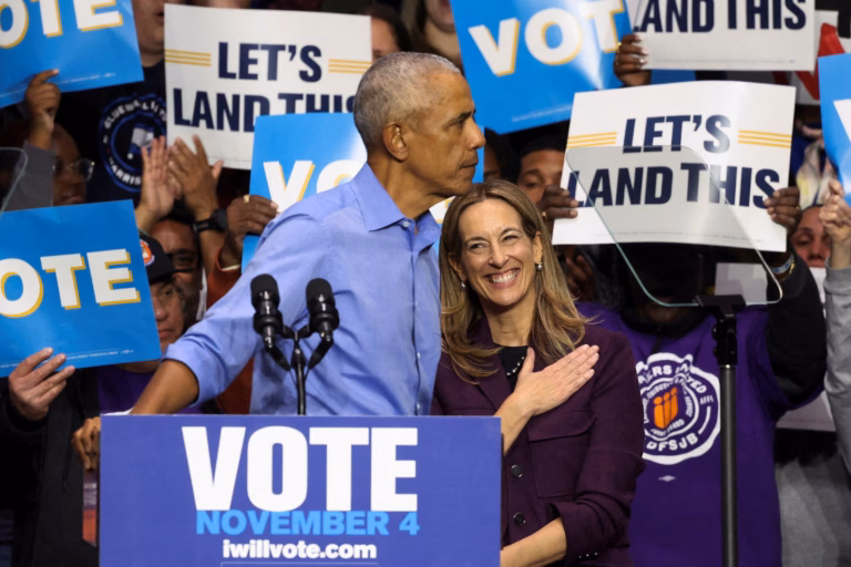 Ciattarelli focuses on NJ bread-and-butter issues while Sherrill calls in Dem bigwigs for gov race