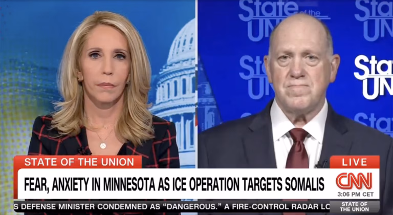 Tom Homan defends ICE’s crackdown on Somali migrants in Minnesota — after revelation of massive fraud